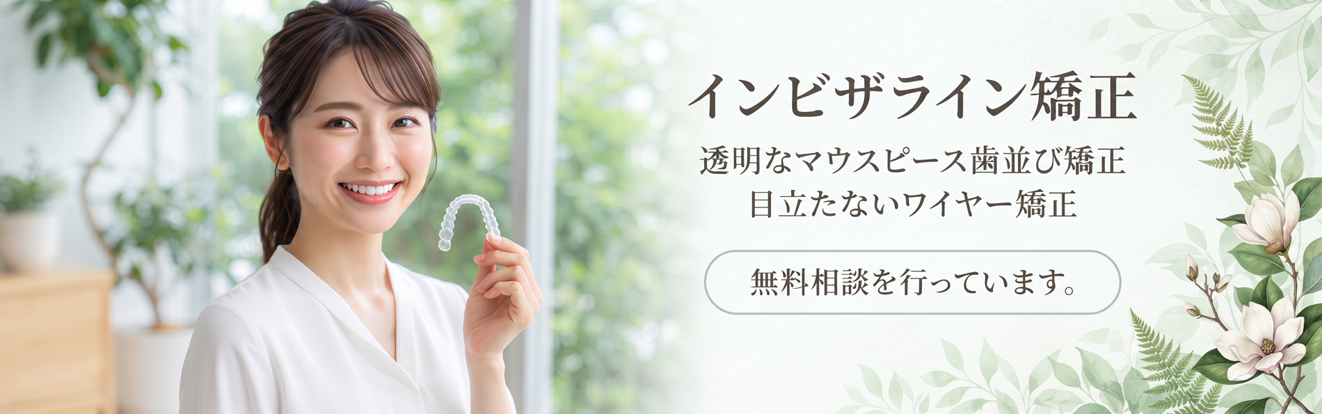 掛川市 くりた歯科/矯正歯科 インビザライン矯正